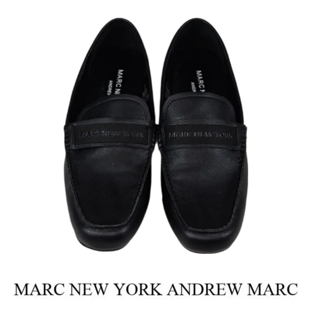 Marc New York Loafers Comfortable Dress Shoes  Black, Size 8.5